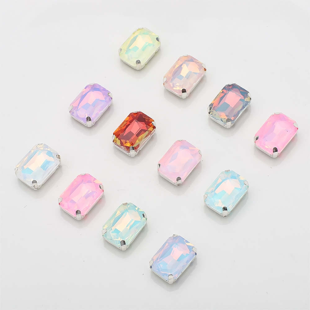 อุปกรณ์เย็บติดเพชรเทียมทรงสี่เ - Sew On Rhinestone บทวิจารณ์และราคา