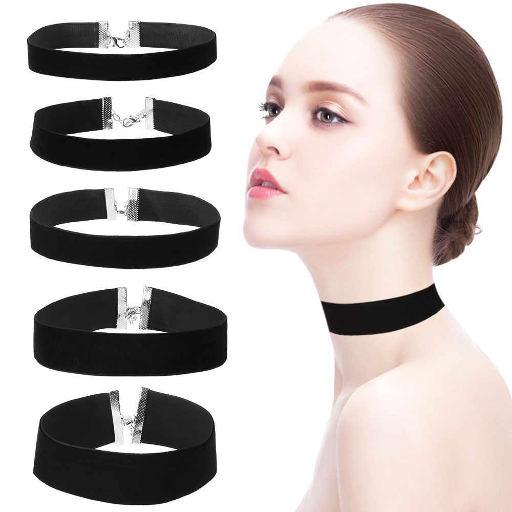 1ชิ้นโชคเกอร์กำมะหยี่วินเทจคลา - Velvet Ribbon Roll บทวิจารณ์และราคา