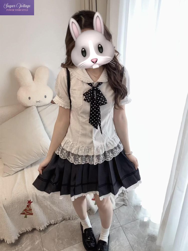 ชุดเซ็ต 2 ชิ้น สไตล์หวานซ่อนเป - Elastic Lace Trim บทวิจารณ์และราคา